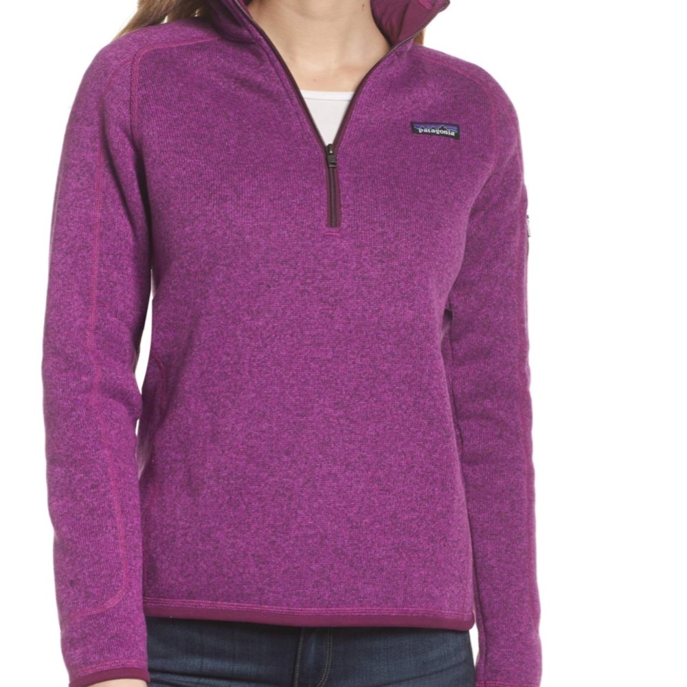 PATAGONIA Better Sweater in purple / fuchsia Sz S